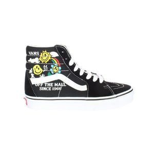 Vans Womens Sk8 Hi Black Skateboarding Shoes Size 5.5 Medium (B, M)